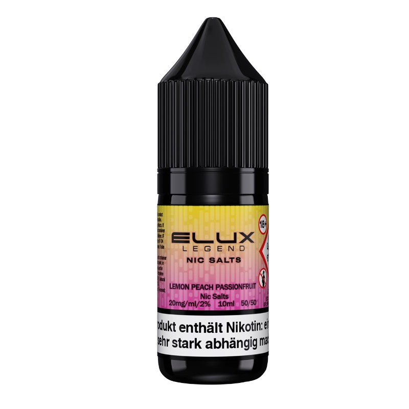 Elux Nic Salts 10ml - Lemon Peach Passion 10mg