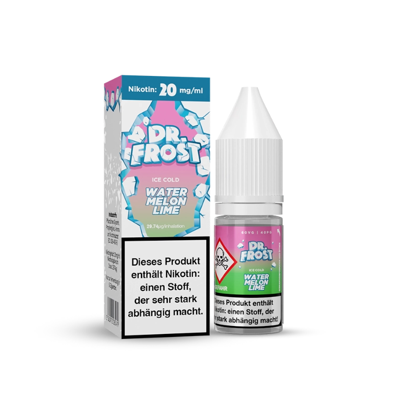 Dr. Frost Salt Nic - Ice Cold Watermelon Lime 10ml 20mg