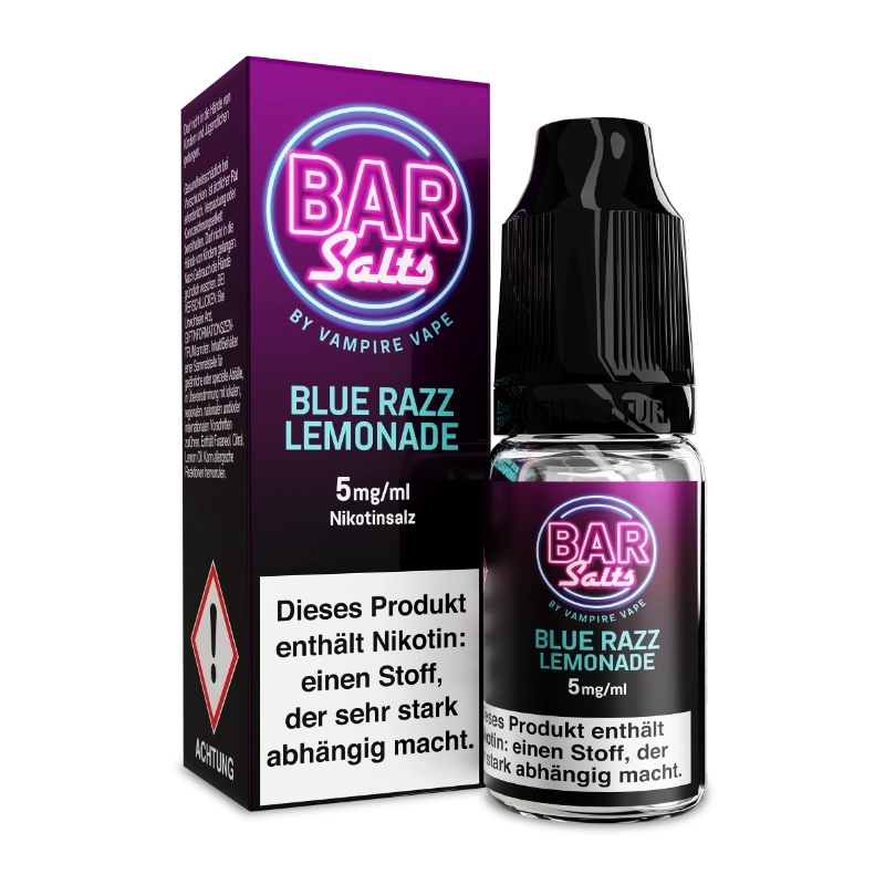 Vampire Vape Bar Salts - Blue Razz Lemonade 10ml 5mg