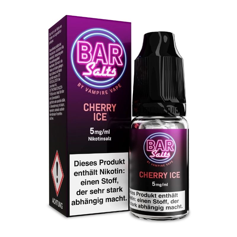 Vampire Vape Bar Salts - Cherry Ice 10ml 5mg