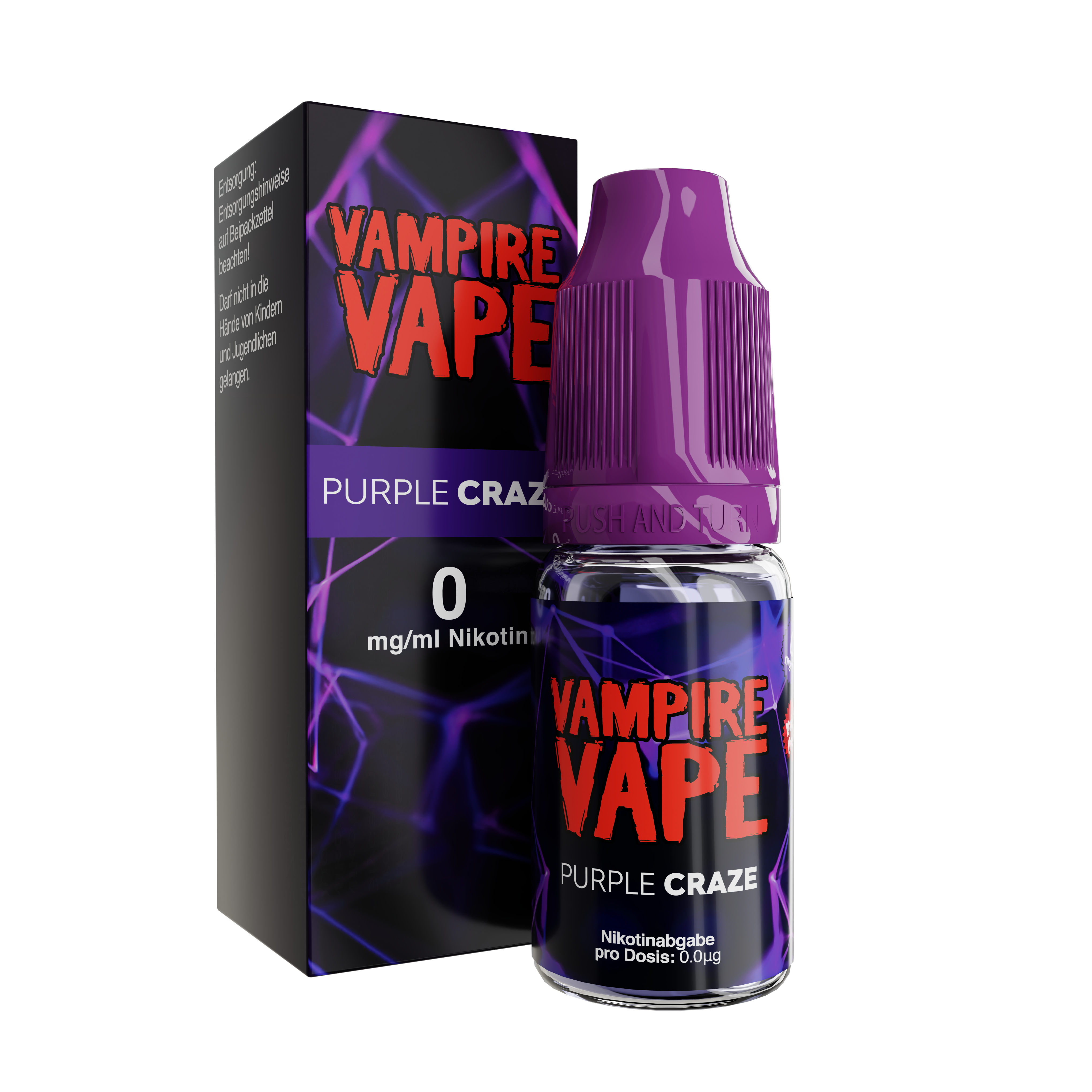 Vampire Vape 10ml - Purple Craze - 0mg