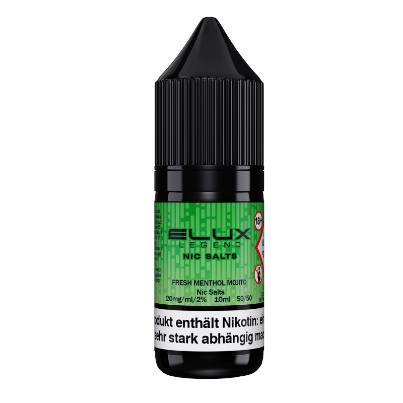 Elux Nic Salts 10ml - Fresh Menthol Mojito 10mg