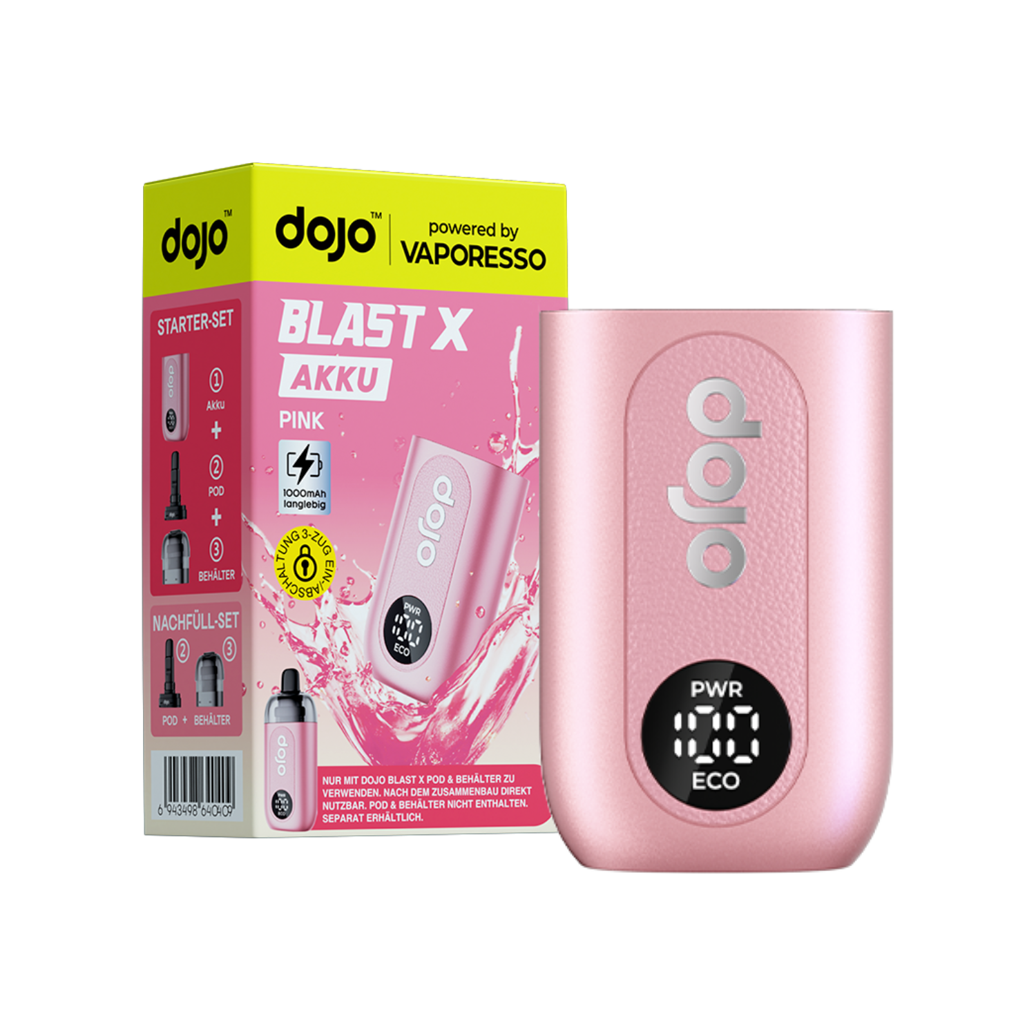 Dojo Blast X Basisgerät Pink