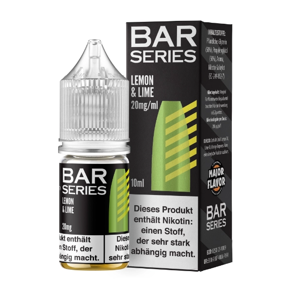  Bar Series - Nic Salt - Lemon & Lime - 10ml 20mg