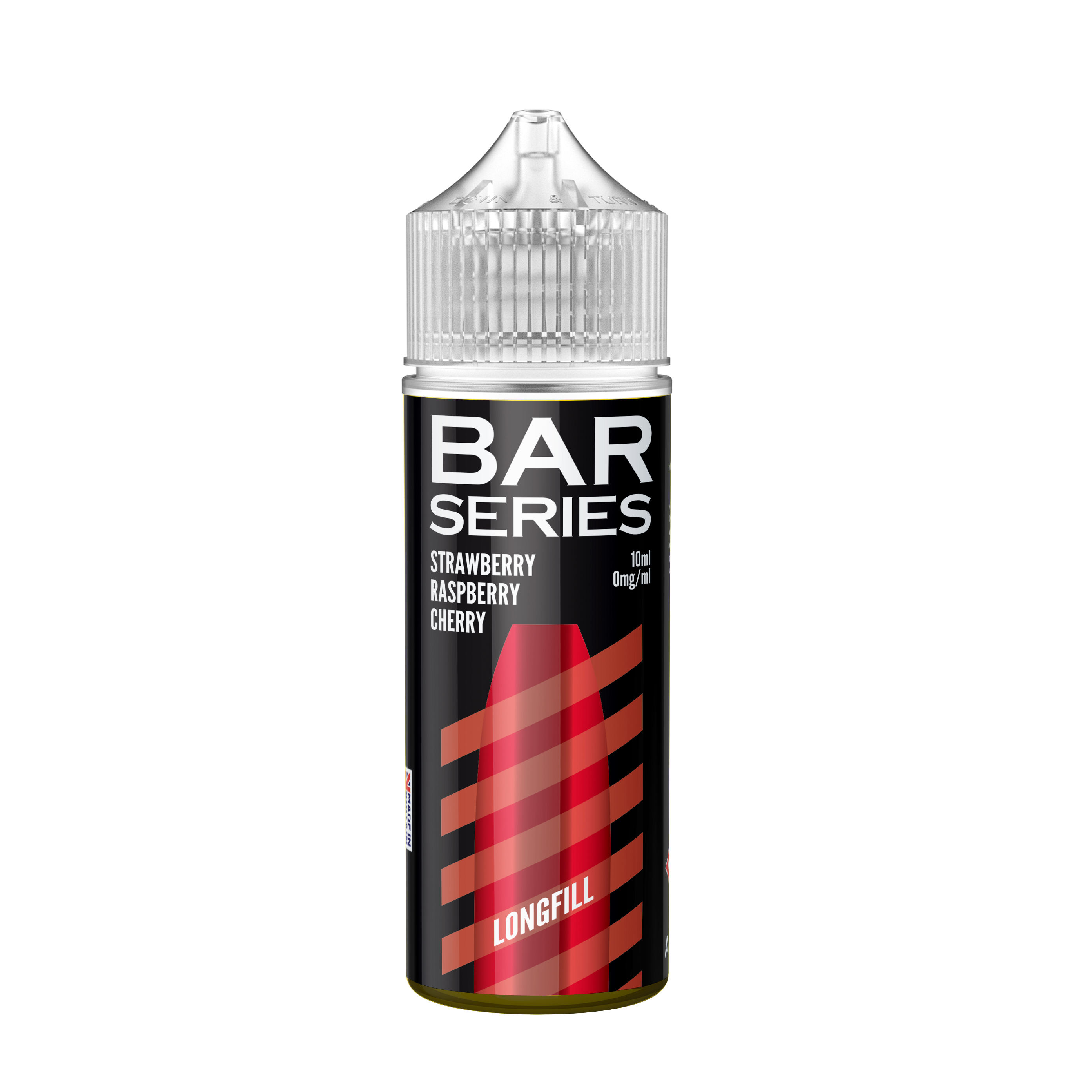 Bar Series - 10ml Longfill - Strawberry Raspberry Cherry