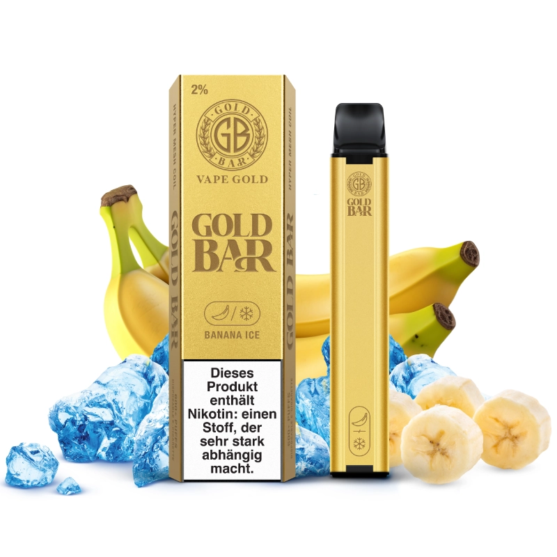 400er VPE - Gold Bar 2ml - Banana Ice 20mg
