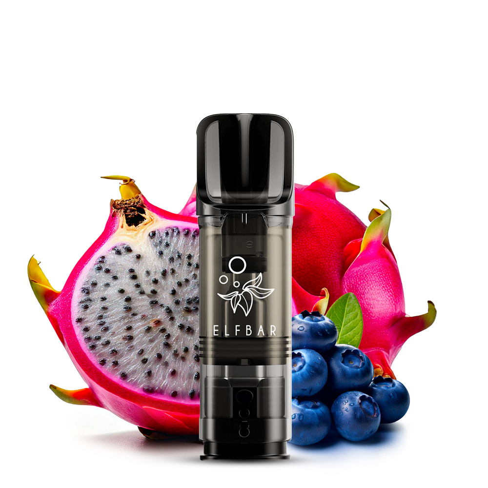 Elfbar, ELFA Prefilled Pod, Dragon Fruit Blueberry 20mg