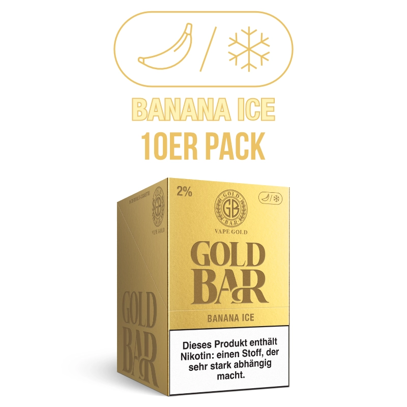 Gold Bar Banana Ice 20mg 2ml (10er VPE)