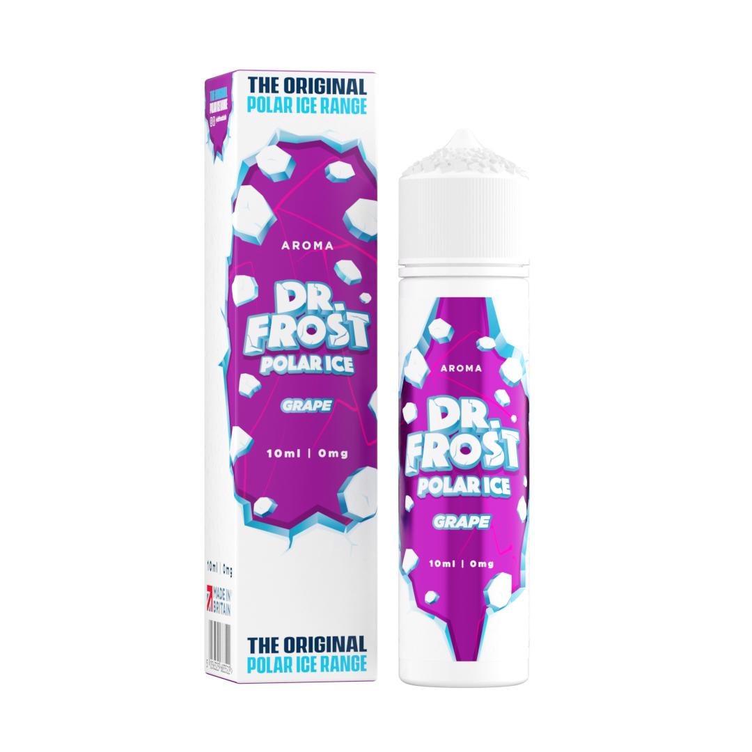 Dr. Frost Polar Ice, Grape Longfill 10ml
