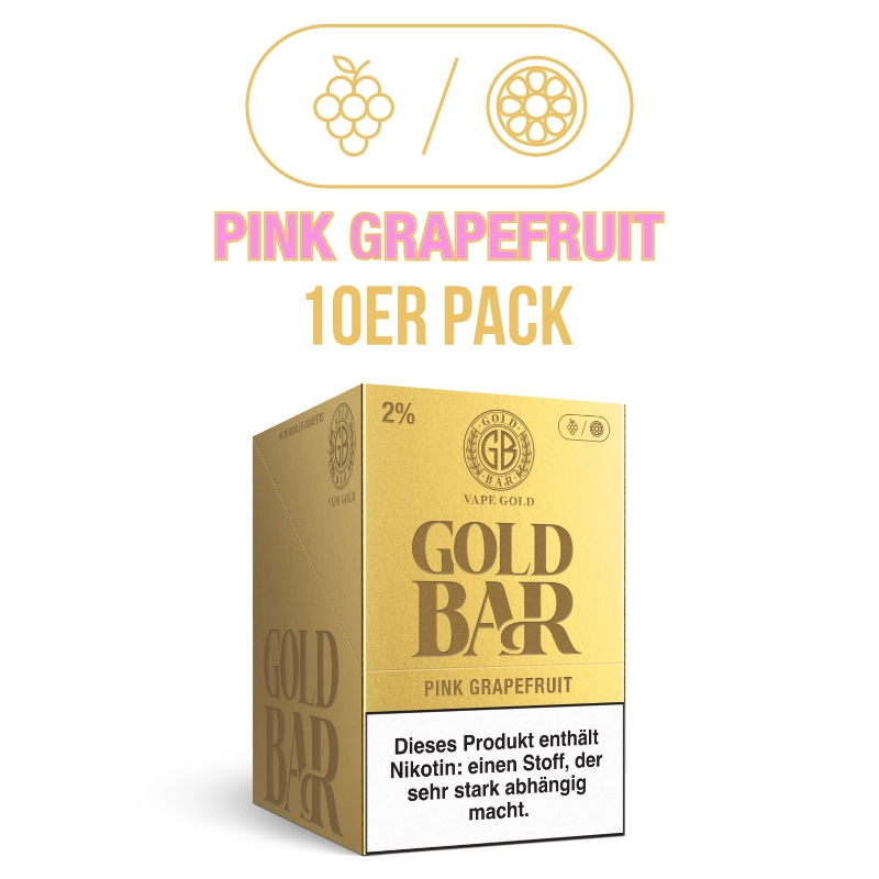 Gold Bar Pink Grapefruit 20mg 2ml (10er VPE)
