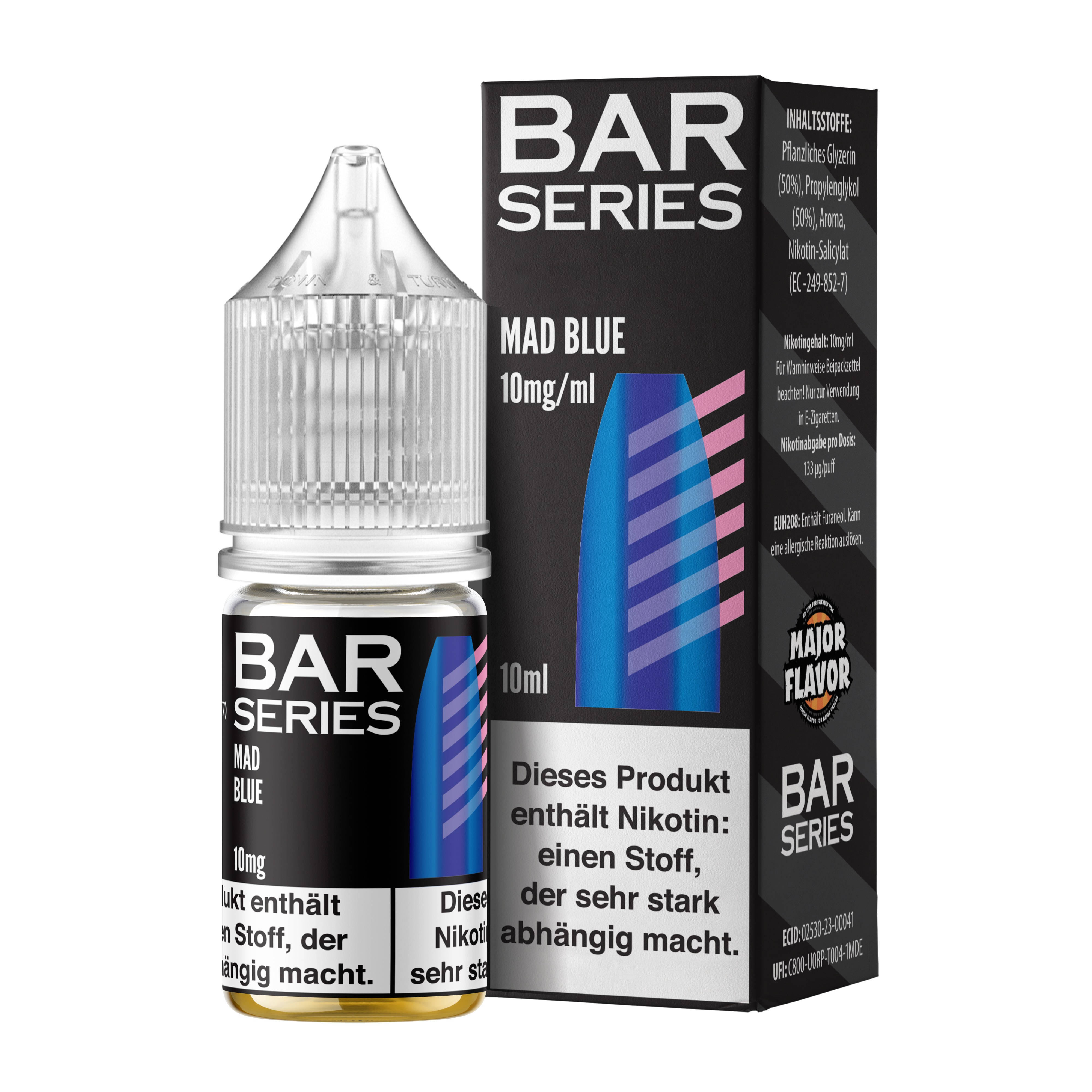  Bar Series - Nic Salt - Mad Blue 