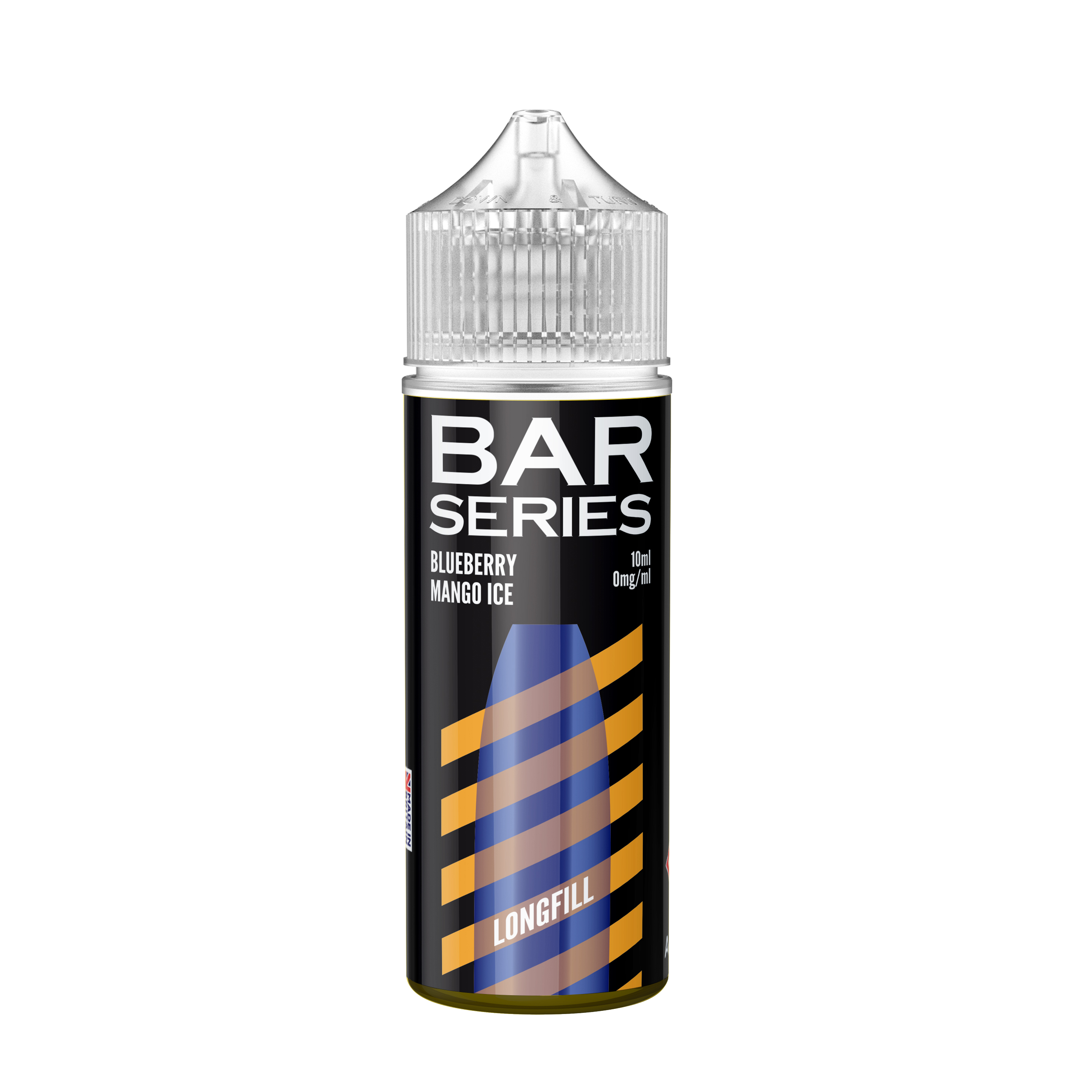 Bar Series - 10ml Longfill - Blueberry Ice X Mango