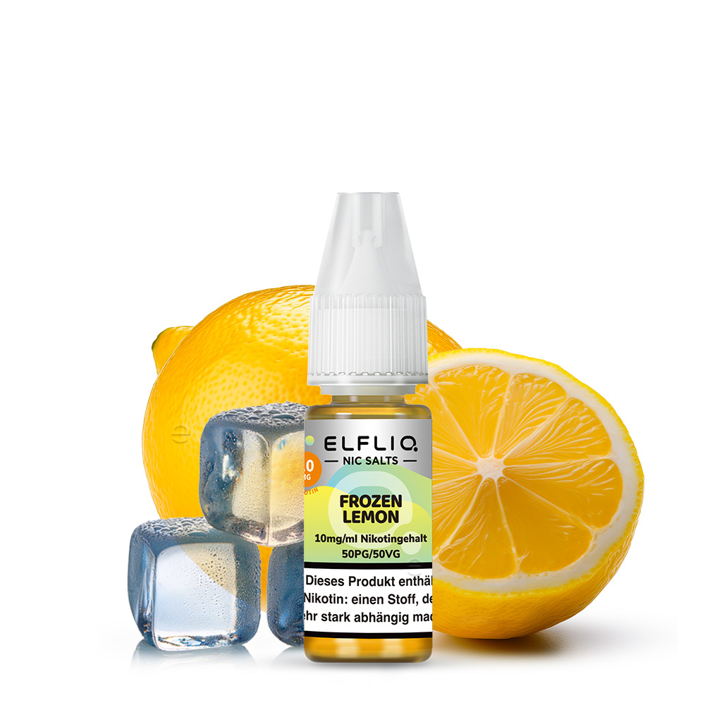ELFLIQ, Frozen Lemon Nikotinsalzliquid 10ml 10mg