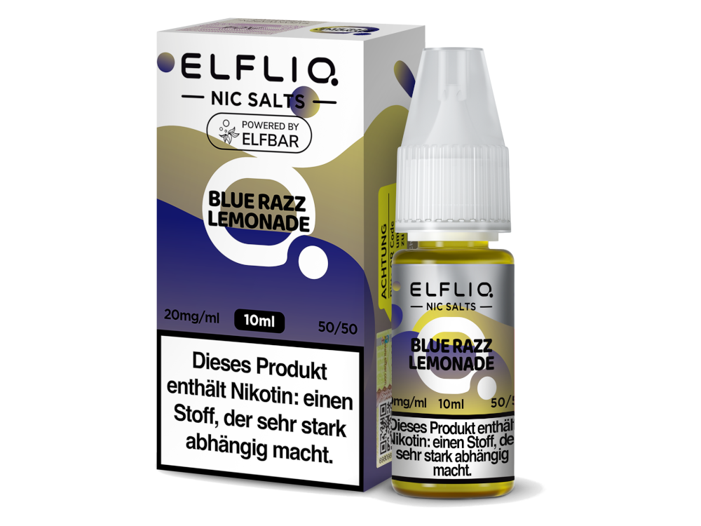 ELFLIQ, Blue Razz Lemonade NicSalt 10ml - 