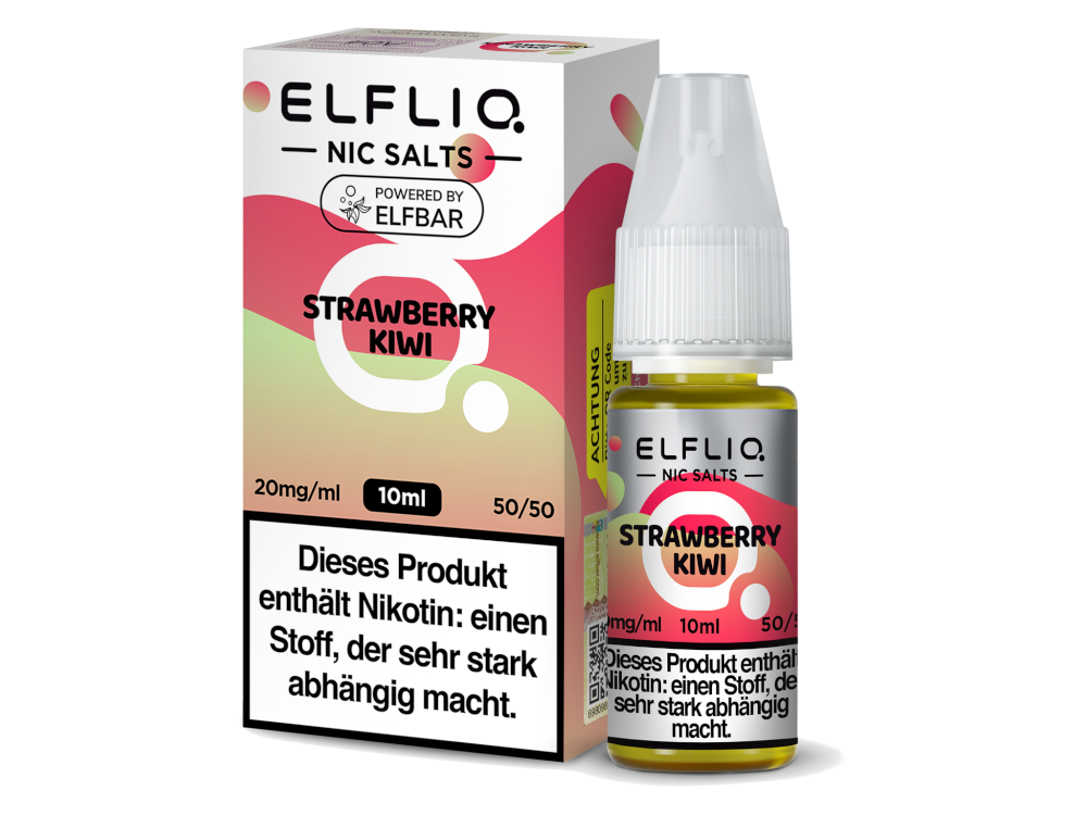ELFLIQ, Strawberry Kiwi NicSalt 10ml - 