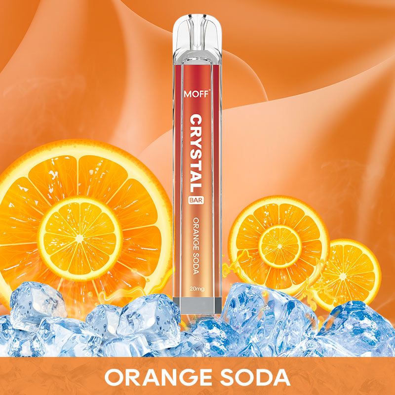 Moff Crystalbar Einweg E-Zigarette - Orange Soda 20mg