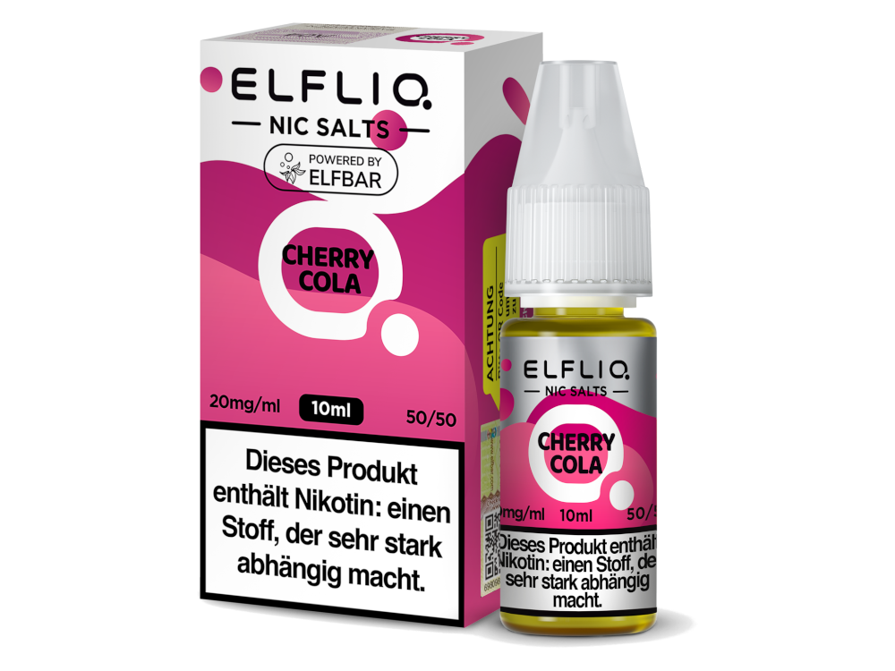 ELFLIQ, Cherry Cola NicSalt 10ml - 