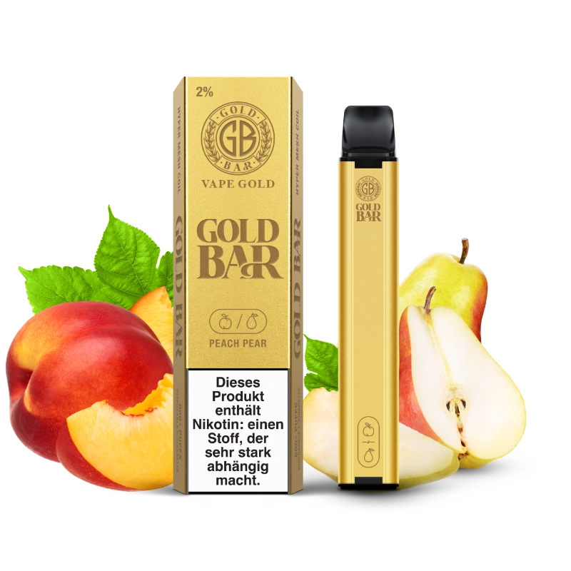 Gold Bar Peach Pear 20mg 2ml (400er VPE)
