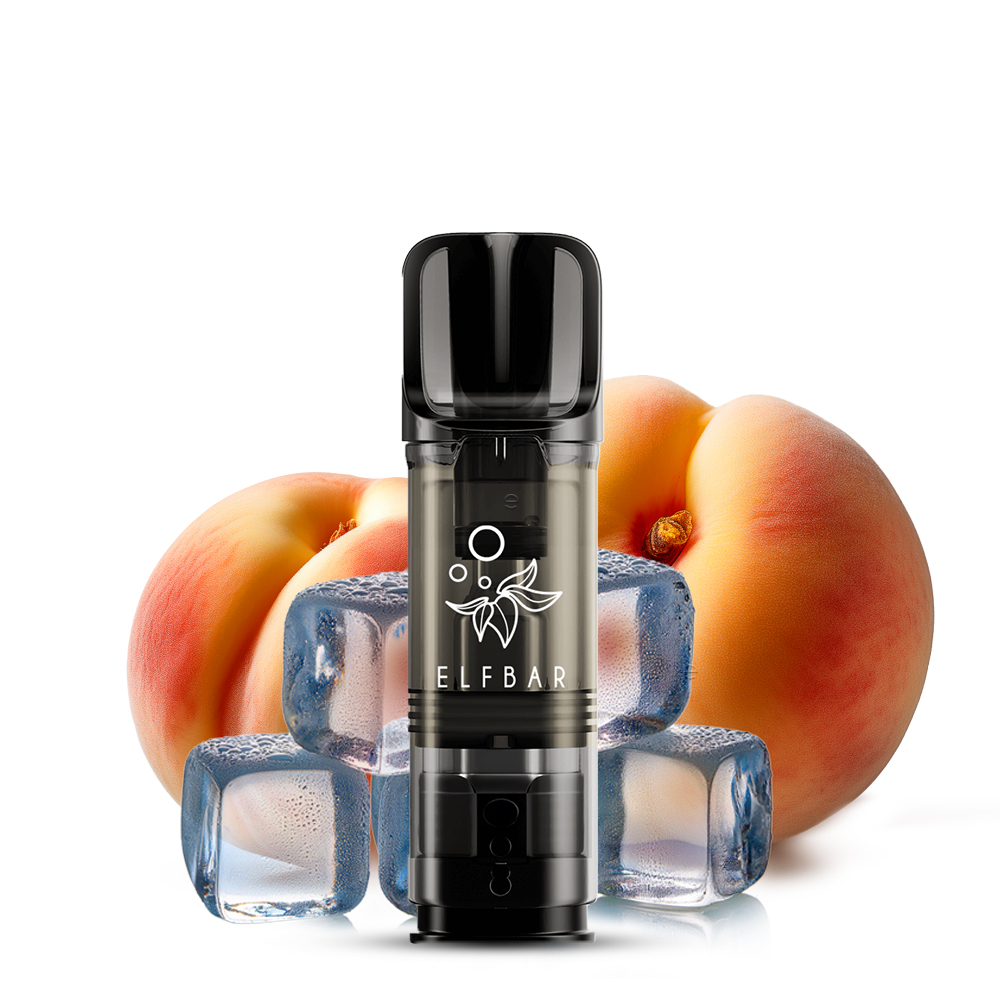 Elfbar, ELFA Prefilled Pod, White Peach Ice 20mg